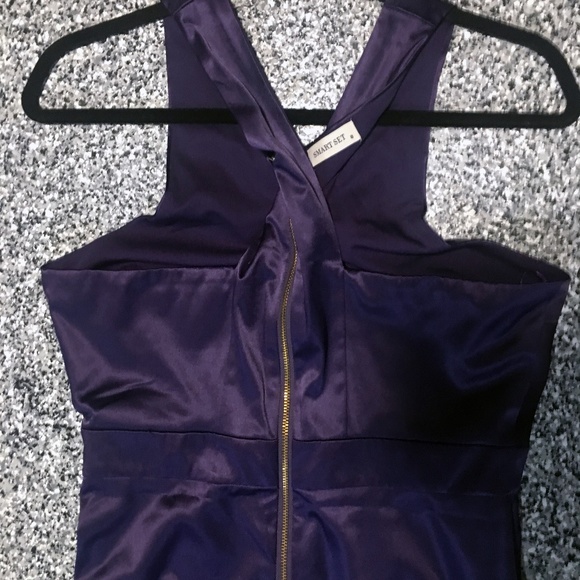 Smart Set ✦ Violet Unworn Satin Dress (size 8) - Picture 6 of 6